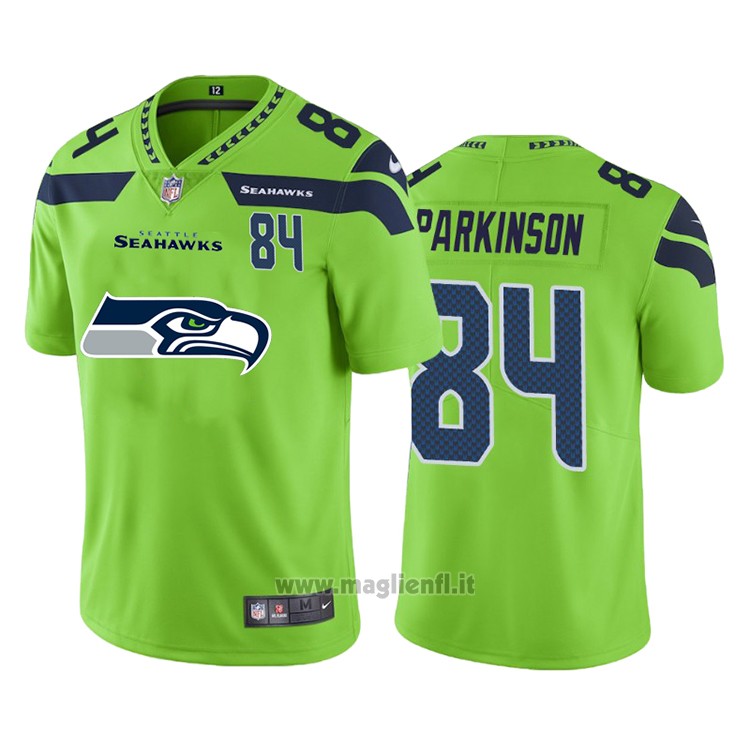 Maglia NFL Limited Seattle Seahawks Parkinson Big Logo Number Verde